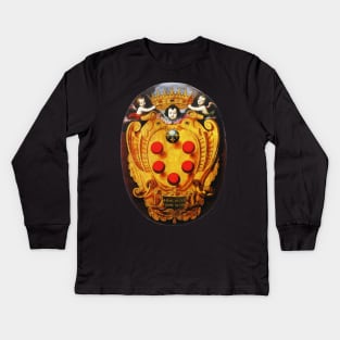 The Medici coat of arms on a silk velvet Kids Long Sleeve T-Shirt